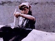 Digitalisate aus Dia-Filmen, historische Aufnahmen aus Veterinärmedizin und parasitologischer Forschung in Zusammenhang mit Prof. Dr. Theodor Hiepes Einrichtung eines Forschungslabors für Ektoparasitenbekämpfung in der Mongolei 1970, Quelle: Th. Hiepe