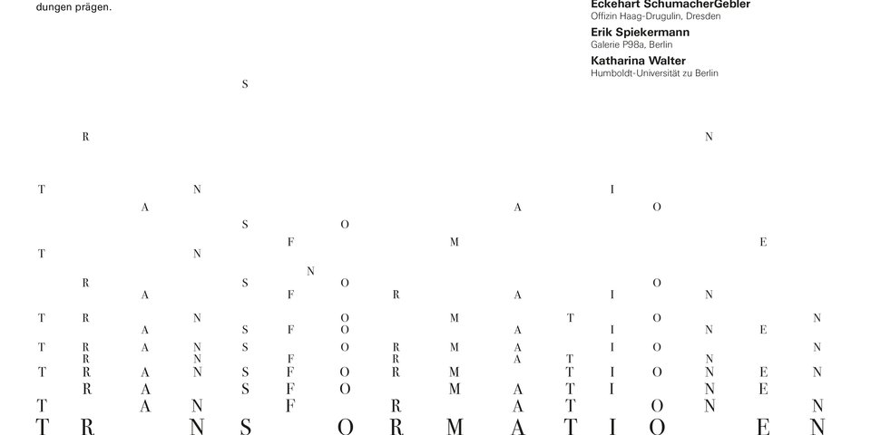 Transformationen des Buchdrucks: Im Gespräch mit E. SchumacherGebler